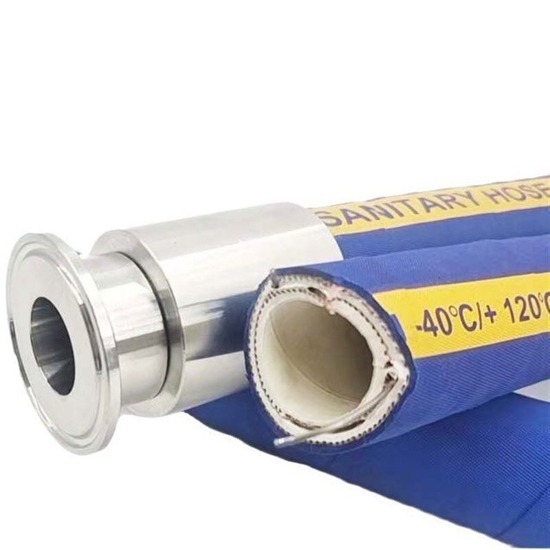 卫生级UPE橡胶管 耐酸碱耐溶剂钢丝软管耐高压高温蒸汽腐蚀软管