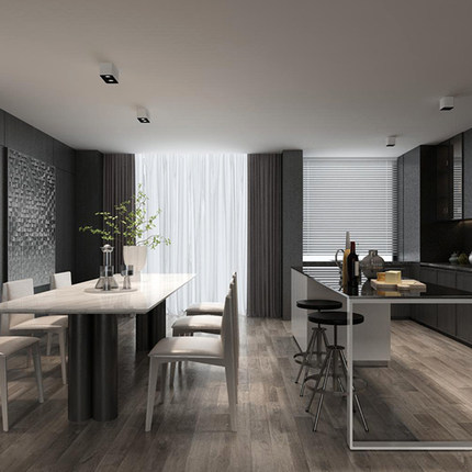 明装射灯玄关过道走廊led单头家用天花板灯具全屋客厅书房cob斗胆