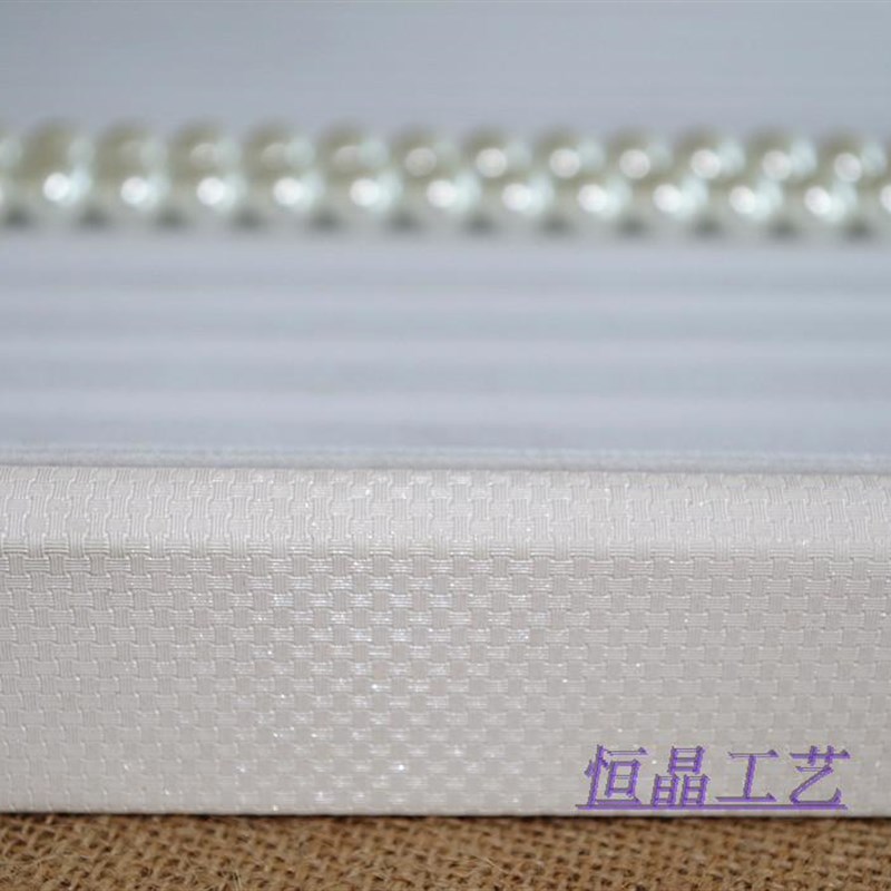 恒晶珍珠项链展示盘珍珠托盘首饰展示架园边双面看货盘厂价