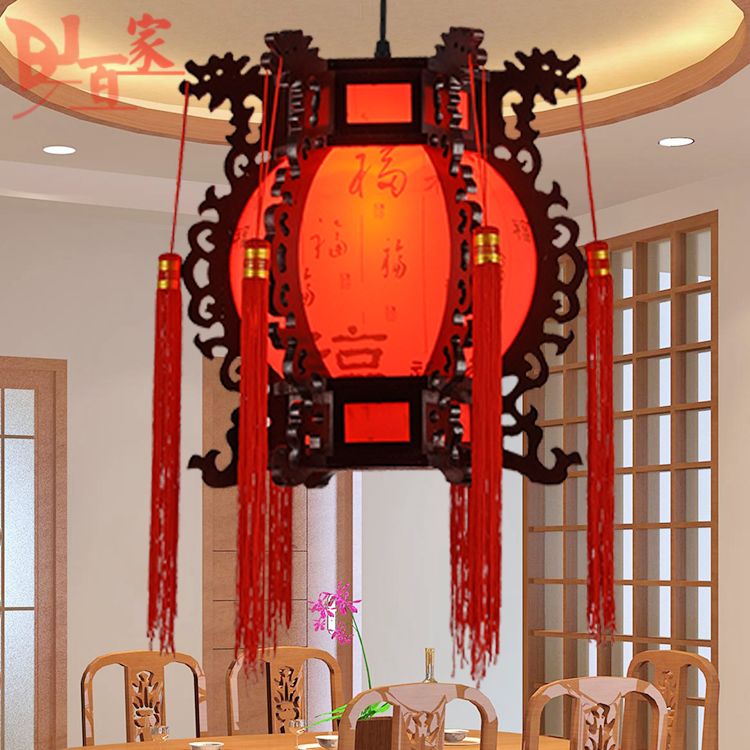 中式明清复古宫灯茶楼走廊大厅餐吊古典吊灯书房包厢卧室客厅吊灯