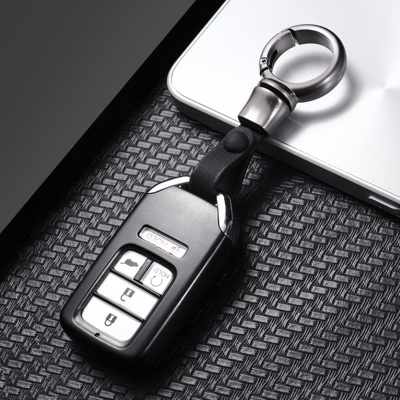 创意汽车钥匙扣男士挂件简约现代万向轴防丢锁匙扣挂饰高档金属扣