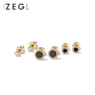 ZENGLIU多耳洞耳钉简约女小巧气质耳环耳骨钉2021新款潮银针耳饰