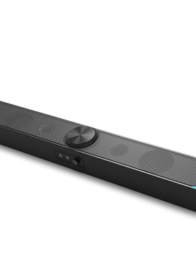 SADA V-198电脑音响带麦克风一体家用台式重低音笔记本长条小音箱