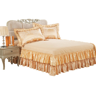 2021新款床罩床裙全棉单件夹棉加厚三件套床套床笠保护套防滑纯棉