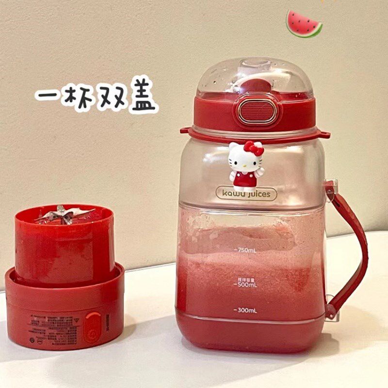 kawu卡屋榨汁杯电动便携式家用大容量无线户外榨汁机吨吨桶碎冰沙