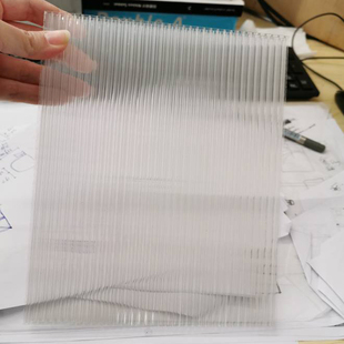 pc蜂窝阳光板聚碳酸酯蜂巢结构采光雨棚隔断装饰8mm101216mm订做