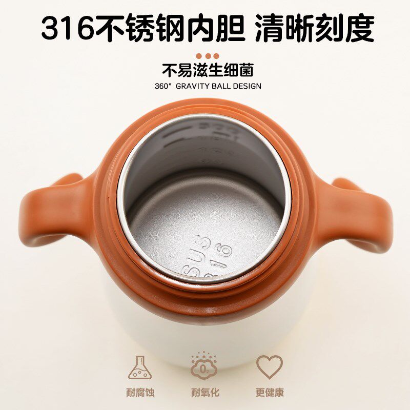 婴幼儿保温杯新生儿小月龄奶瓶婴儿宝宝外出带吸管水杯儿童学饮杯