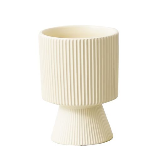 北欧简约陶瓷花瓶摆件客厅绿植土培花盆家居办公桌面盆栽装饰品