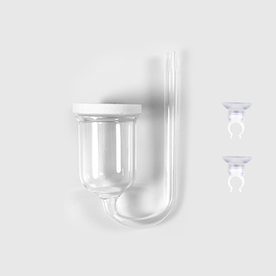 鱼缸氧气泵空气细化器静音增氧头气盘草缸雾化养鱼水族纳米气泡石