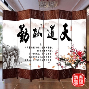简易移动折 屏风隔断客厅试衣间玄关墙客厅酒店办公J卧室美容中式
