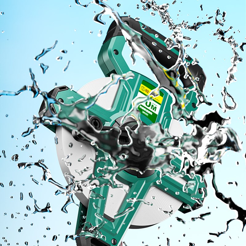 胜达皮尺米大卷尺30米软尺100米长皮尺钢卷尺工程测量手提尺