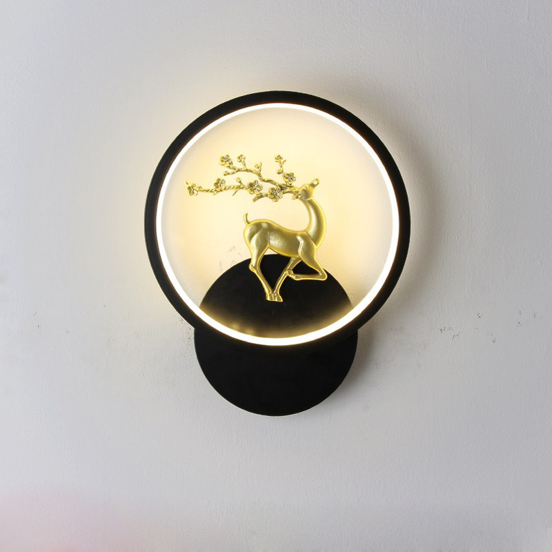 壁灯插座式超亮灯极简卧室创意个性过道楼梯客厅免布线安装床头灯