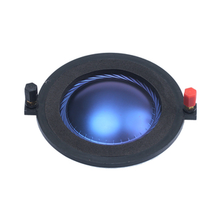 .音音圈蓝膜带柱扁线音头线圈号称 喇叭