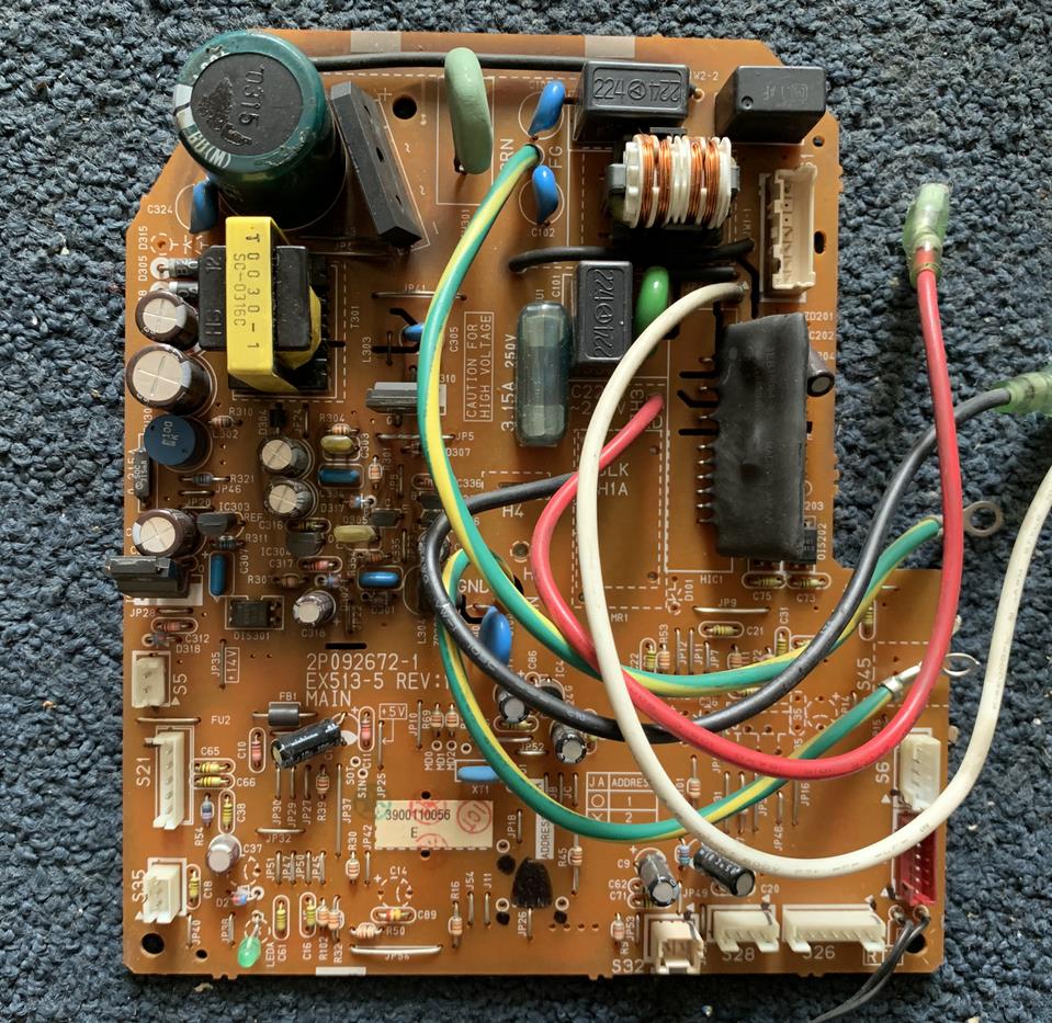 大金56柜内机电脑板 大金FVX56AV1C内机板 控制板2P092672-1