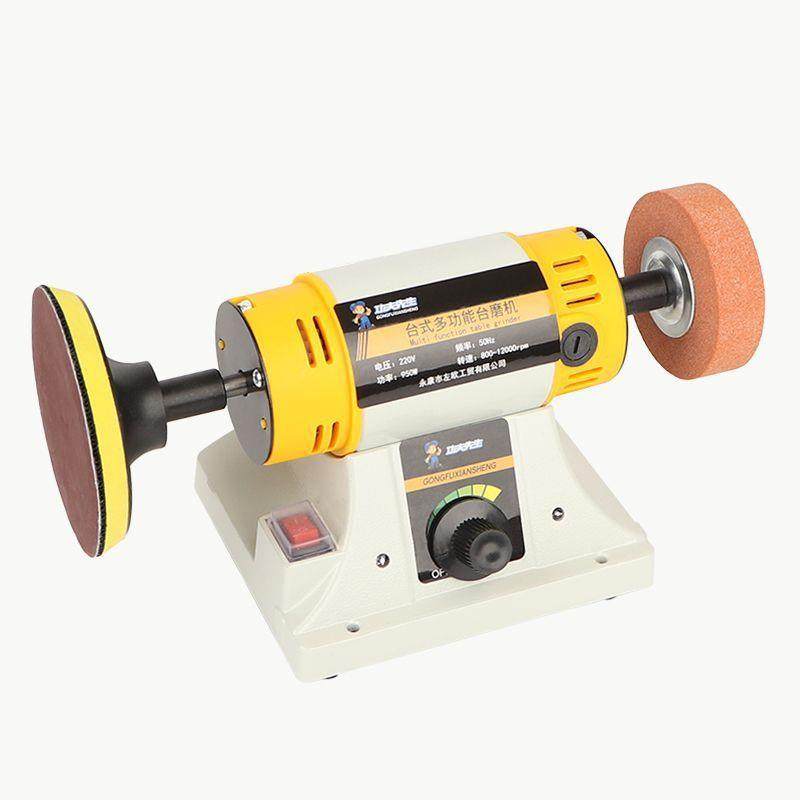多功能电动台磨机玉石雕刻机全套抛光机台式打磨机小型家用切割机