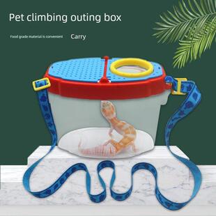 爬行动物宠物郊游袋宠物郊游便携式繁殖箱豹纹蜥蜴蜘蛛蝎子小宠物