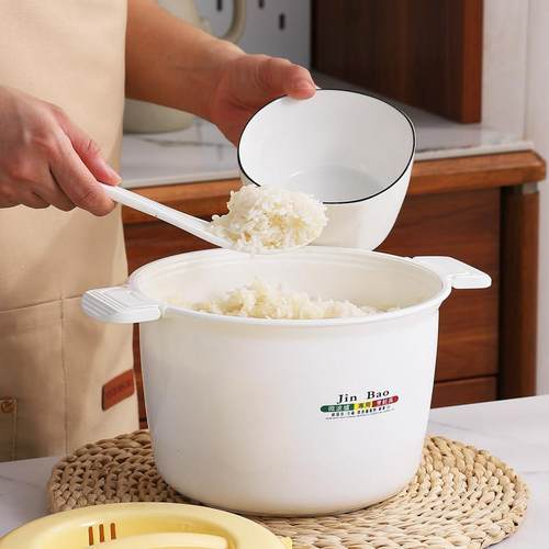 窝的堡！微波炉专用煮饭锅蒸电子锅米饭盒可微波加热饭盒煮面碗配