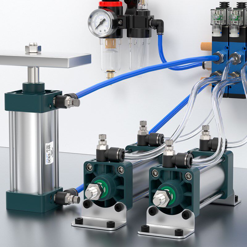 SC50标准气缸32小型40气动80大推力SC63X50X75X100X150X200X500全