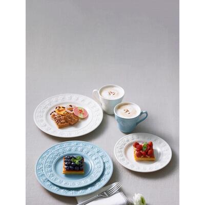 WEDGWOOD威基伍德欢愉假日树莓欧式陶瓷cmcm中餐西餐盘家用