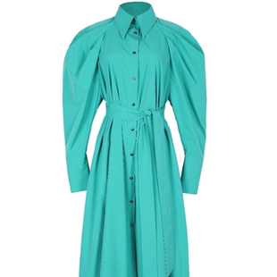 法式 578 时尚 连衣裙L22 气质百搭衬衫 芈莱尤优——新款