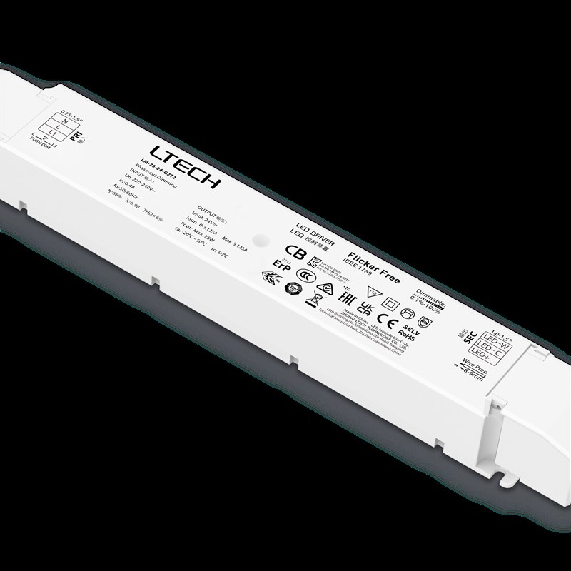 Ltech雷特可控硅调光驱动36W 75W 150W 12V 24V 恒压灯带电源