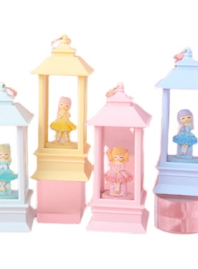 可爱圣诞老人星星灯女生礼物创意桌面摆件小夜灯卧室床头家居装饰