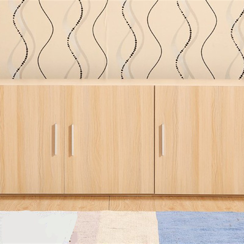 定制衣柜顶柜矮柜板式组装经济型阳台卧室简易234门储物柜子