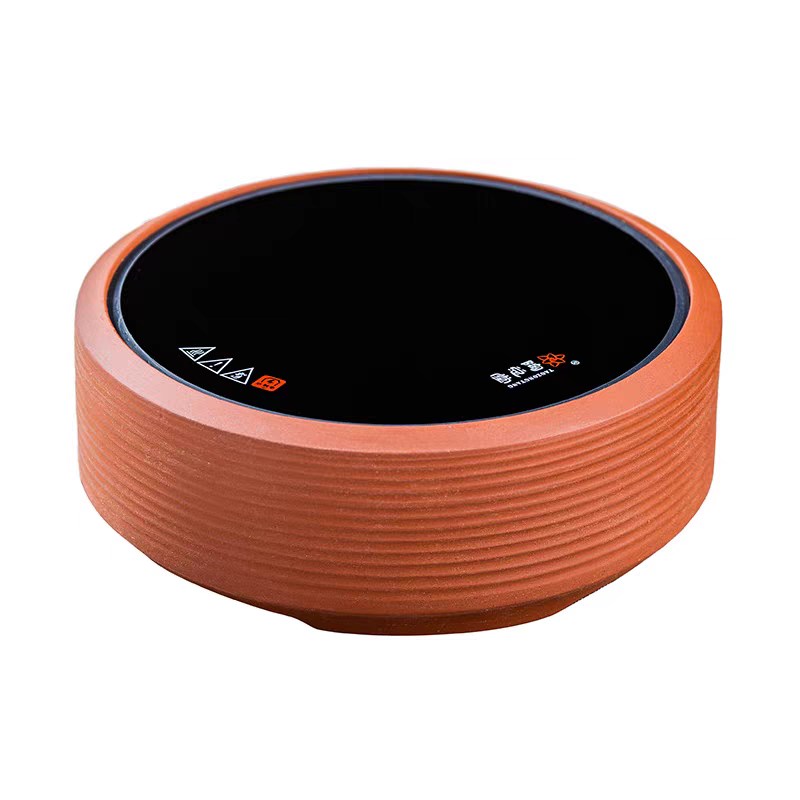 陶总堂红泥千线电陶炉手工侧把瓢壶复古茶壶烧水煮泡茶功夫茶炉壶