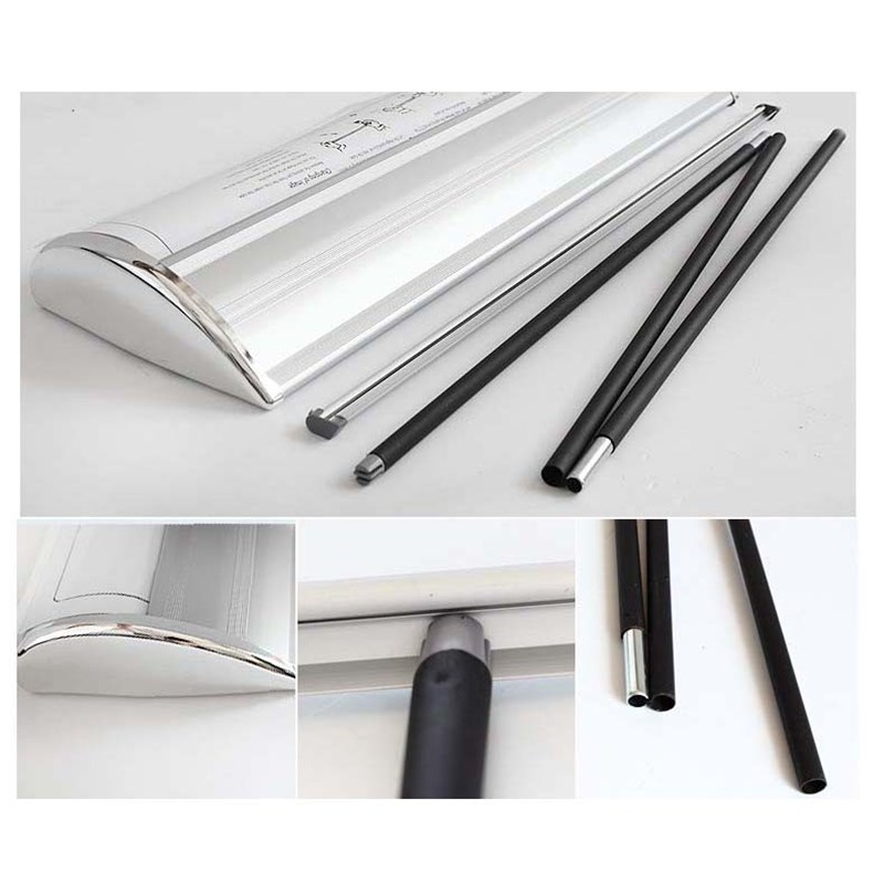 豪华宽底易拉宝 宽屏塑钢易拉宝 80 200 水滴型易拉宝 塑钢易拉宝