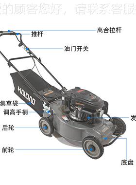 HAIDAO1机手推式9寸草坪HD19-76MA19T0