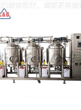 厂家C应移动I清洗机 不供锈钢分体式CIP清795洗系P统 碱CIP清洗设