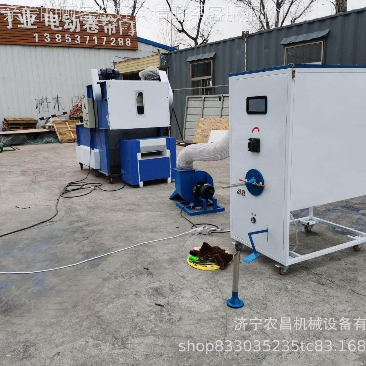 枕芯开NC-150开松填机械厂 公仔棉松机厂家 大双充口海绵家球填充