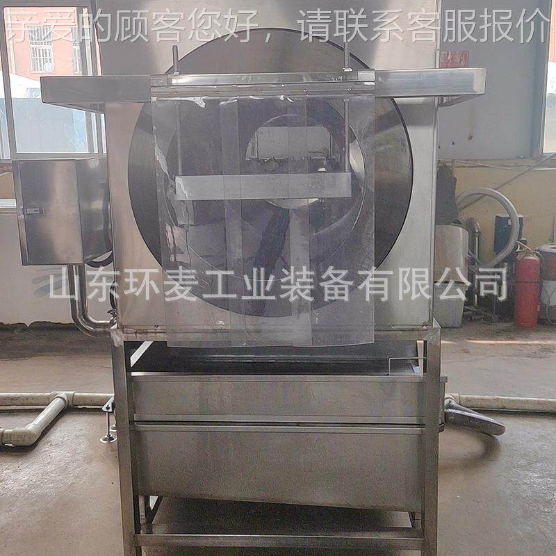 坚核桃果仁IYT去皮清洗机 仁滚筒喷淋花生果去皮设备 核桃白去皮