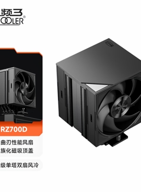 超频三（PCCOOLER）RZ700D散热器台式电脑CPU主机双风扇单塔风冷