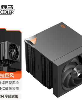 超频三（PCCOOLER）RZ820风冷散热器台式电脑CPU双塔风扇8热铜管