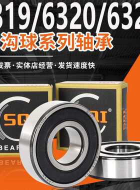 SQI高速轴承大全6316 6317 6318 6319 6320 6321 6322 6324RS ZZ