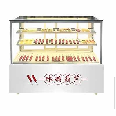 冰糖葫芦展示柜商用冷冻冰柜冷藏保鲜柜风冷无霜多层玻璃展示柜