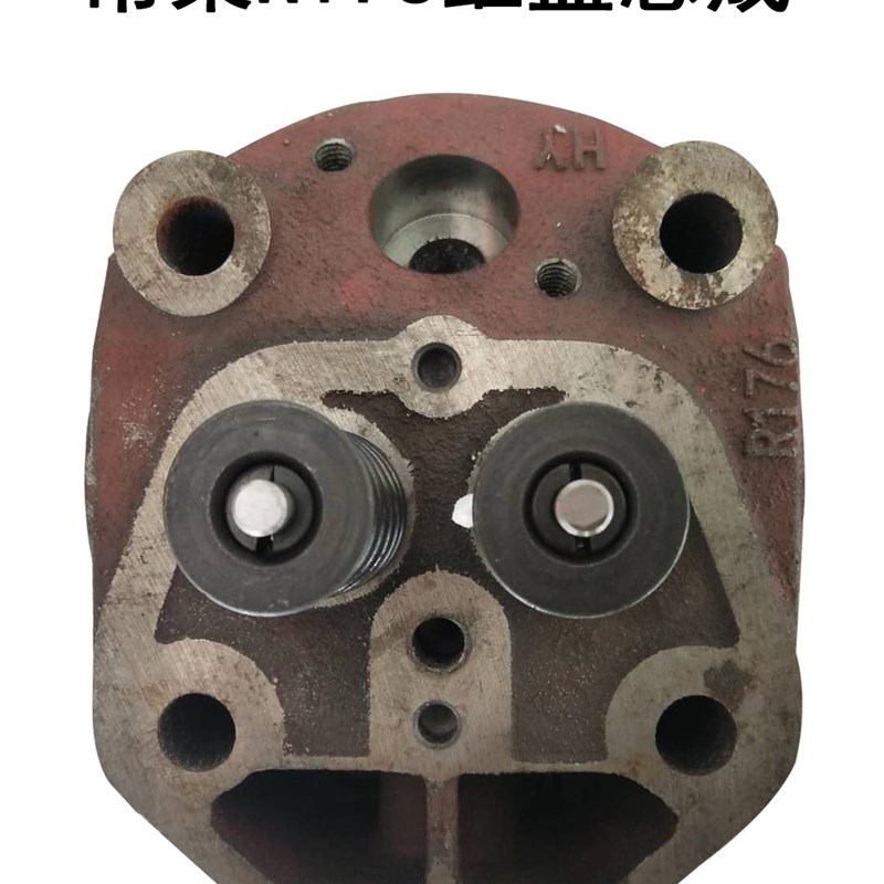 常柴/常发/玉柴单缸水冷柴油机缸盖总成配件R170/R176汽缸盖总成