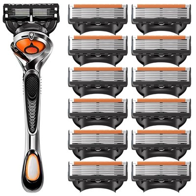 德国通用五层剃须刀男士手动刮胡刀不锈钢5层刀片非电动进口原装