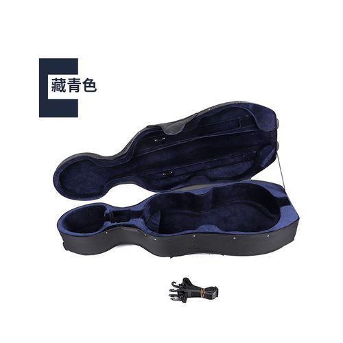 飞机托运抗压防震4/4 3/4 1/2 1/4 1/8高强泡沫大提琴盒箱子包