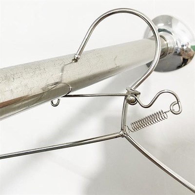 高空自动防风衣叉用防风衣架卡扣多功能晾衣架不锈钢防滑无痕阳台