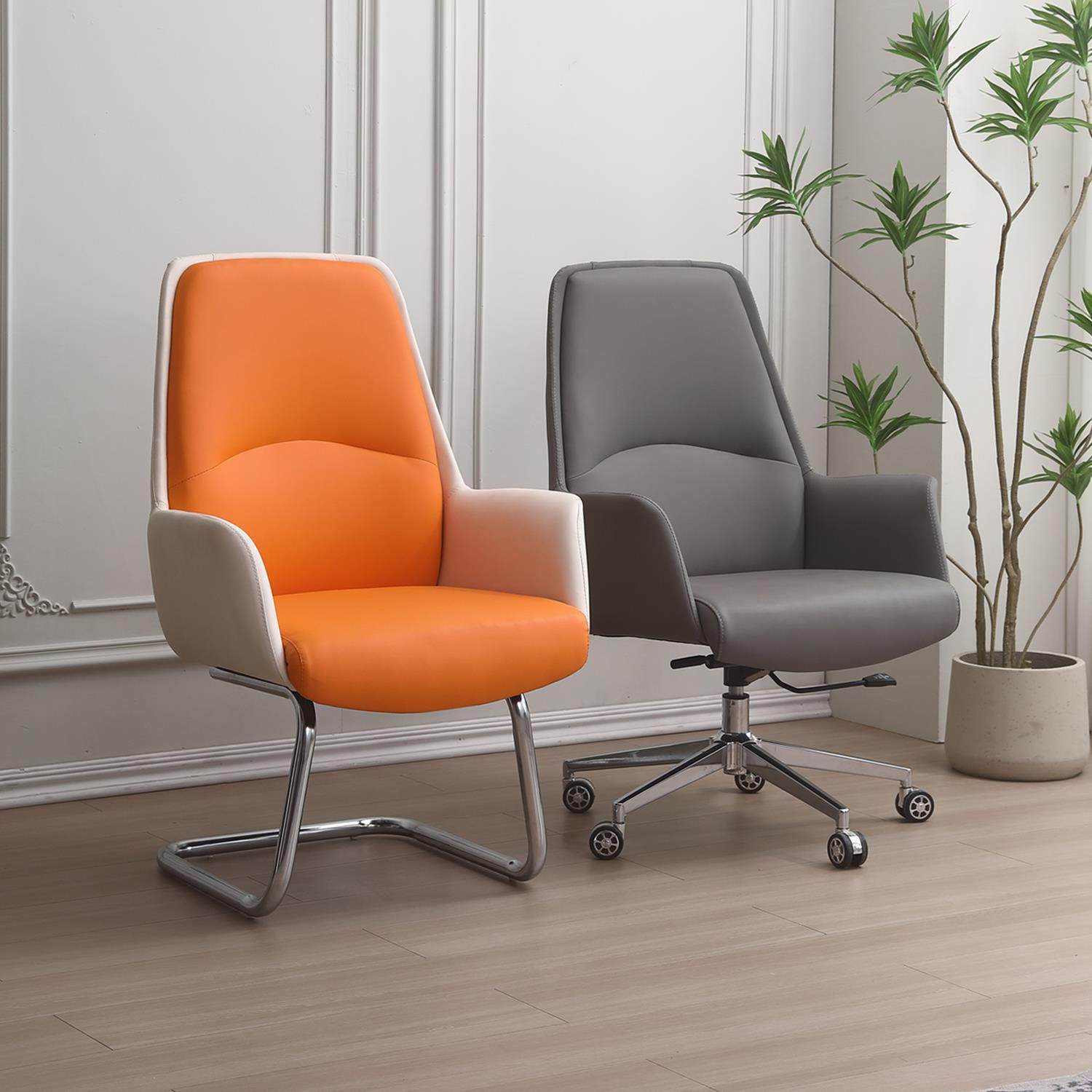 办公椅舒适久坐会议室办公职员电脑椅家用酒店前台工程设计师椅子