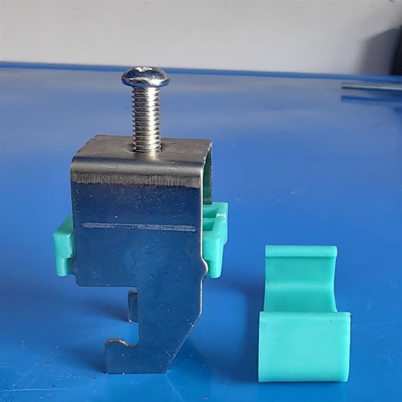 明思达加厚20C型m钢电工管夹不锈钢电工管卡夹管卡电缆夹固定卡子