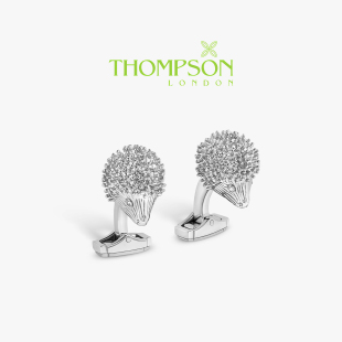 英国 Thompson刺猬男士轻奢西装袖扣法式衬衫袖钉袖口扣