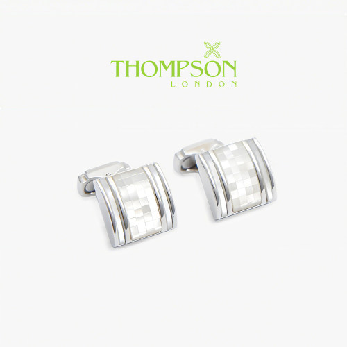 thompson轻奢男士贝母袖扣
