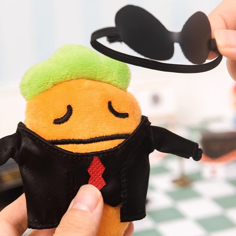 【X11】暹罗厘普 总裁与保镖冰箱贴迷你可爱公仔创意收藏周边礼物