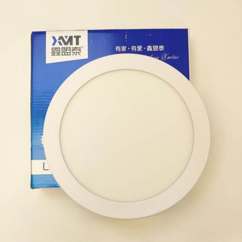 灯明装厨卫吸顶灯12w18w24w筒鑫盟超薄Q圆形灯面板过道阳台泰