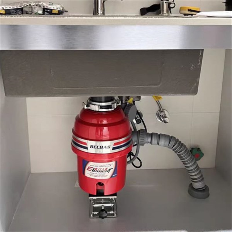 厨房食物垃圾处理器缓震减震支架厨余 余粉碎机可调节不锈钢X承重