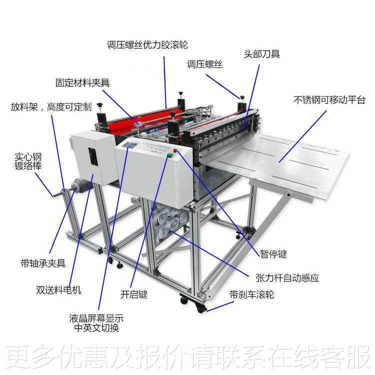 厂家直销 皮革全自机动裁切机 导HYD-600m电布意智额能送料一体,机械设备,电子产品制造设备,淘宝优惠券,粉丝福利购,淘宝优惠卷