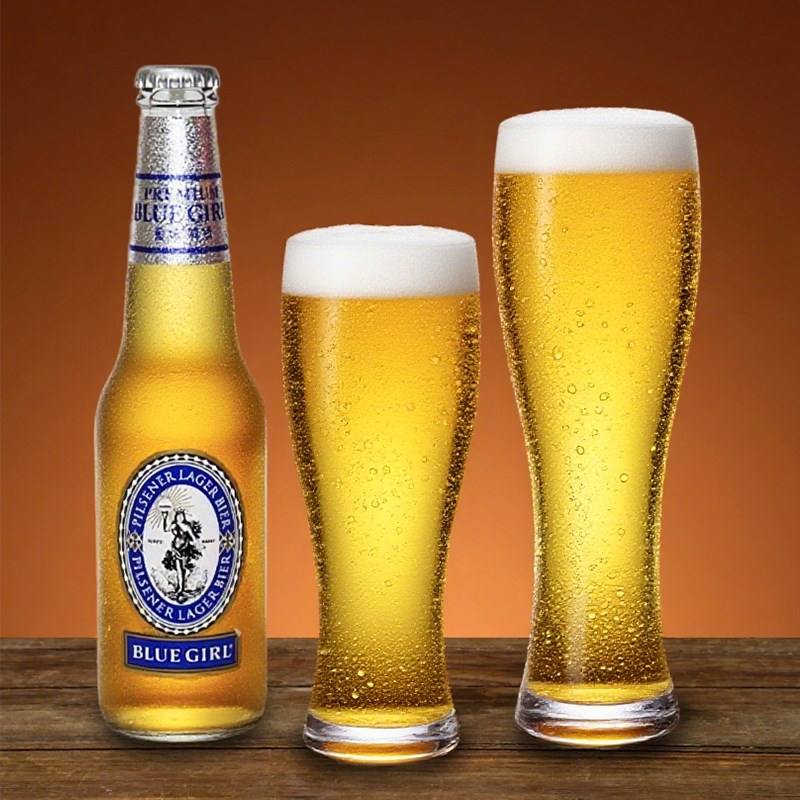 2025新款啤酒杯轻奢高档小麦精酿杯家用套装网红扎啤杯大容量杯子